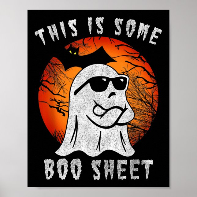 Poster Este É Um Ghost Fiducioso De Halloween (Frente)