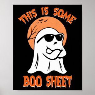 Poster Este É Um Legal Fantasma De Halloween.