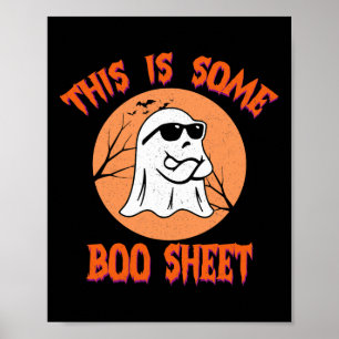 Poster Este É Um Legal Fantasma De Halloween.