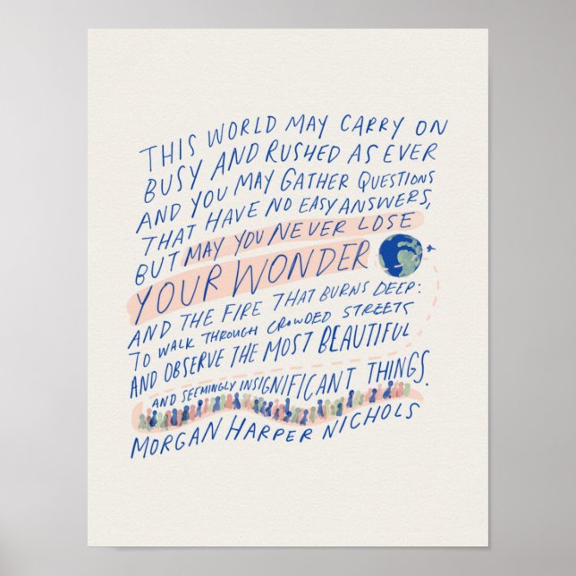 Poster Este mundo pode carregar em... (Frente)