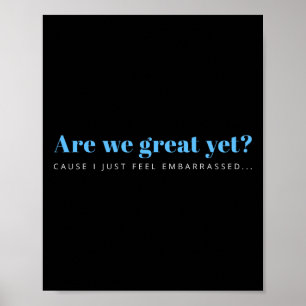 Poster Este Não É Um Design Anti-Trump Normal Uni-Adultos