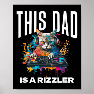 Poster Este Pai Tem Rizz Dj Gato Legal Rizzler Pai Dia do