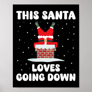 Poster Este Papai noel Adora Ir Ao Engraçado Adulto De Na