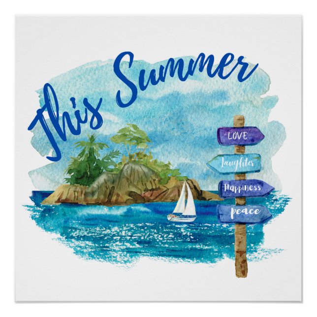 Pôster Este Verão (Frente)