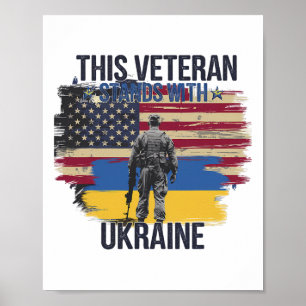 Poster Este Veterano Apoia a Ucrânia 15