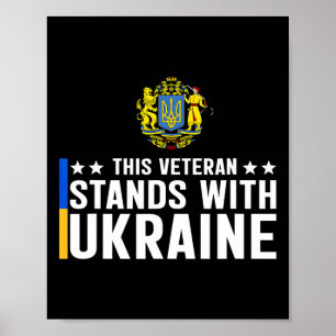 Poster Este Veterano Apoia a Ucrânia 5 