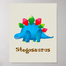 Poster Estegossauro