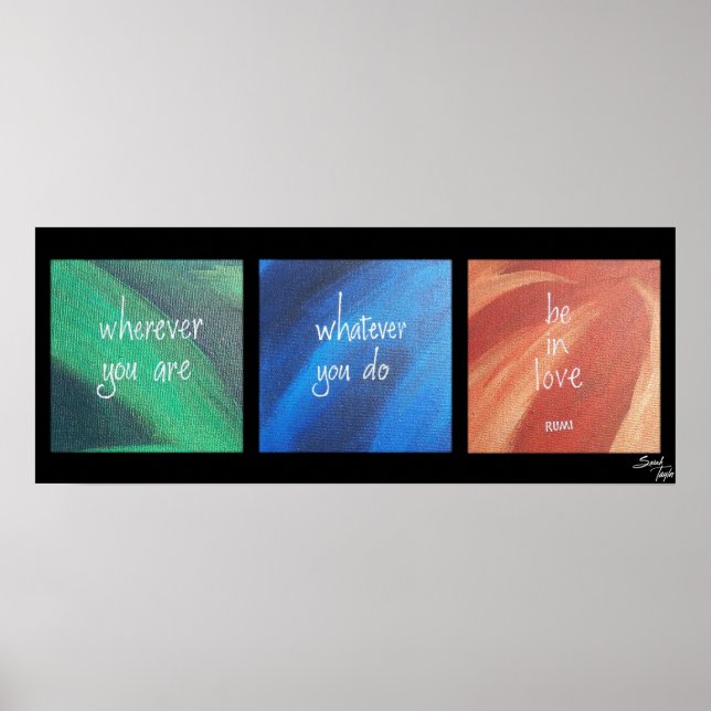 Poster Esteja Apaixonado (Frente)