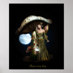 Poster Estes dias chuvosos