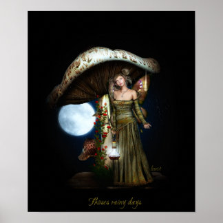 Poster Estes dias chuvosos