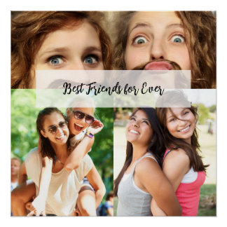 Pôster Estética BFF Cute BFF de 1/2000 estilizada