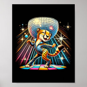 Poster Estética Chita Disco Dançarino Spooky Dançarinas H