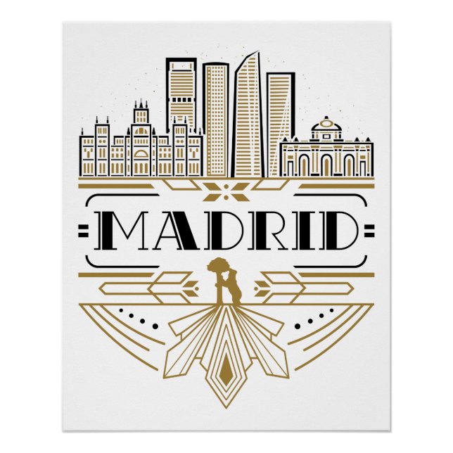 Pôster Estética de Arte Espanha Deco Souvenir (Frente)