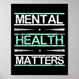 Poster Estigma de consciência para a saúde mental