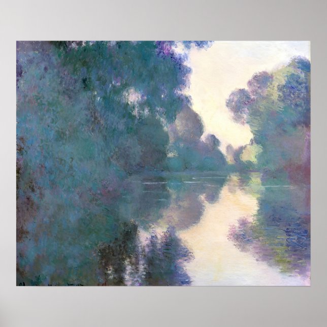 Poster estilo artístico de Claude Monet (Frente)