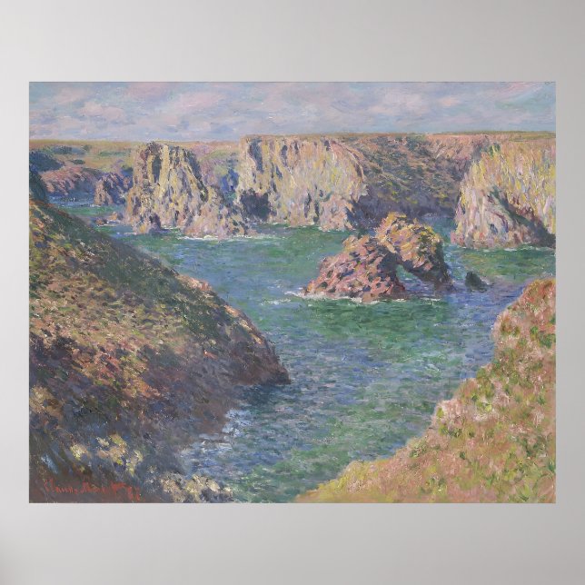 Poster estilo artístico de Claude Monet (Frente)