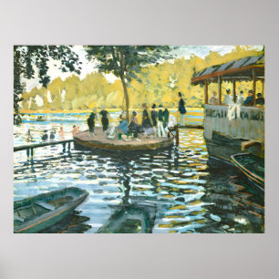 Poster estilo artístico de Claude Monet