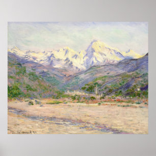 Poster estilo artístico de Claude Monet