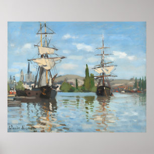 Poster estilo artístico de Claude Monet