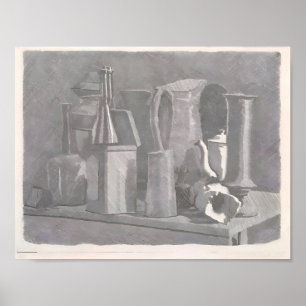 Poster estilo artístico de Giorgio Morandi