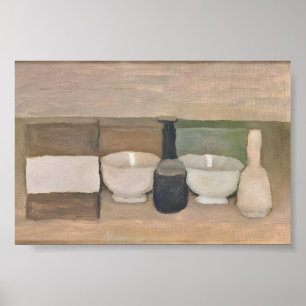 Poster estilo artístico de Giorgio Morandi