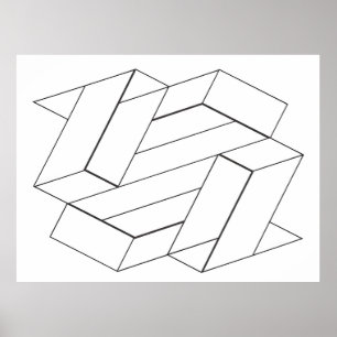 Poster estilo artístico de Josef Albers