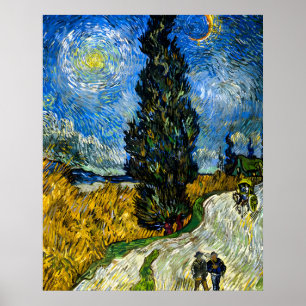 Poster estilo artístico de Vincent Van Gogh