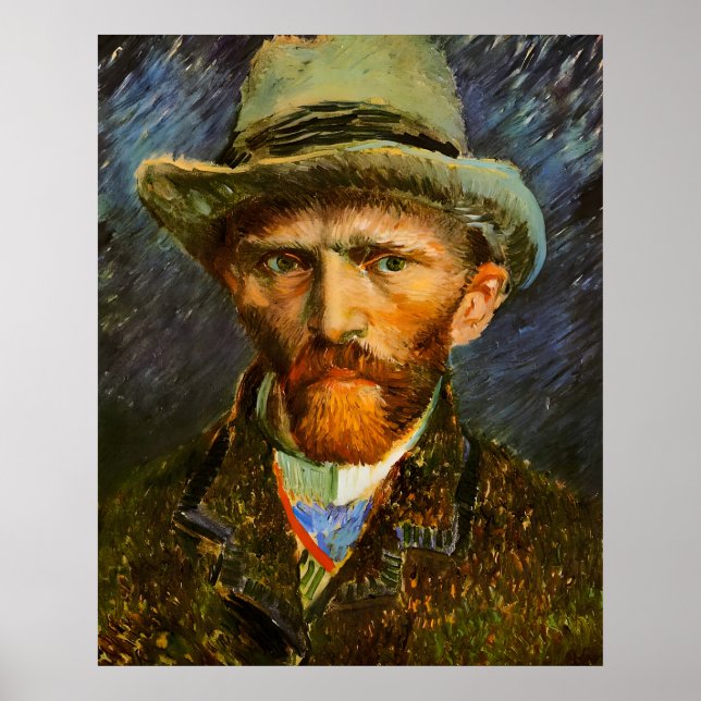 Poster estilo artístico de Vincent Van Gogh (Frente)