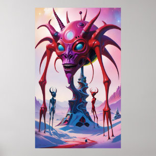 Poster Estilo Bestial - Arte de Ken Gage