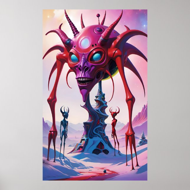 Poster Estilo Bestial - Arte de Ken Gage (Frente)