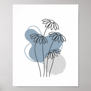 Poster Estilo Boho Minimalista Simples Abstrato Chic