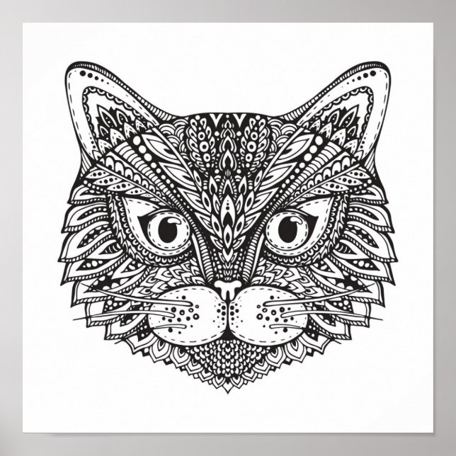 Pôster Estilo Cat 3 (Frente)