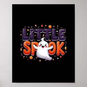 Poster Estilo criativo do Dia das Bruxas Bonito de Spook