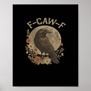 Poster Estilo Criativo F-Caw-F