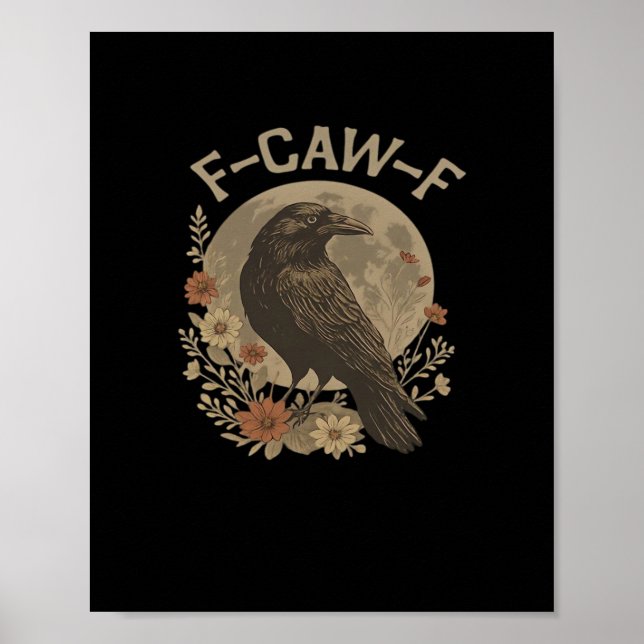 Poster Estilo Criativo F-Caw-F (Frente)