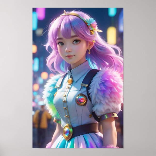 Poster Estilo de Animação (Frente)