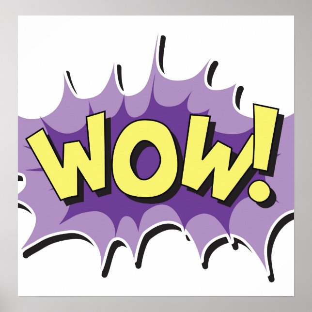 Pôster Estilo de banda desenhada pop (Frente)