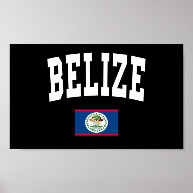 Pôster Estilo de Belize (Frente)