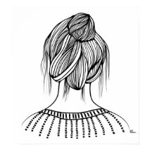 Estilo de Cabelo de Menina Bonita