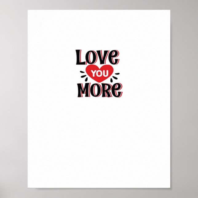 Poster Estilo de design criativo de amor  (Frente)