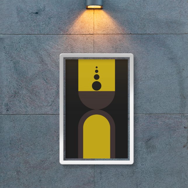 Poster Estilo de entrada brilhante (Criador carregado)