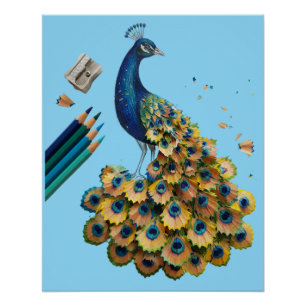 Pôster Estilo de Linha de Arte Única Feita à Mão