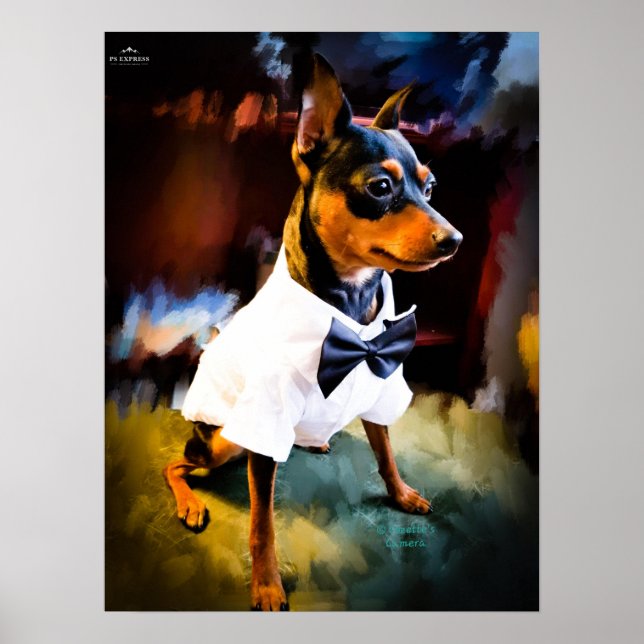 Poster Estilo de pino mínimo 2 (Frente)