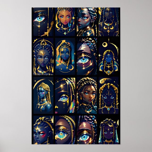 Poster Estilo de Raven III (Frente)