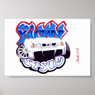 Pôster Estilo de Rican