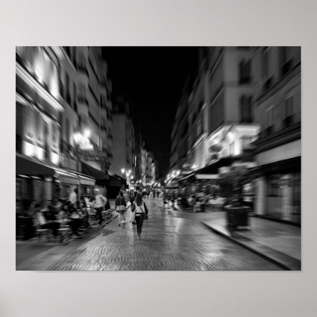 Poster Estilo de vida e cultura legal e urbanos parisiens (Frente)