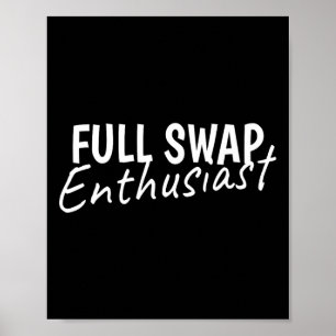 Poster Estilo de vida Swinger - Entusiasta do Full Swap C