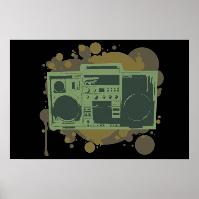 Poster Estilo estéreo (Frente)