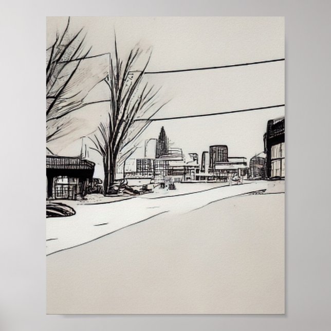 Poster Estilo História em quadrinhos do Kentucky (Frente)