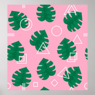 Poster estilo moderno da abstrato, estilo moderno de geom